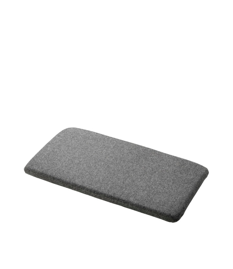 FDB Møbler R6 - Seat cushionSmallWoolDark mottled grey by Diana Mot & Isabella Bergstrøm