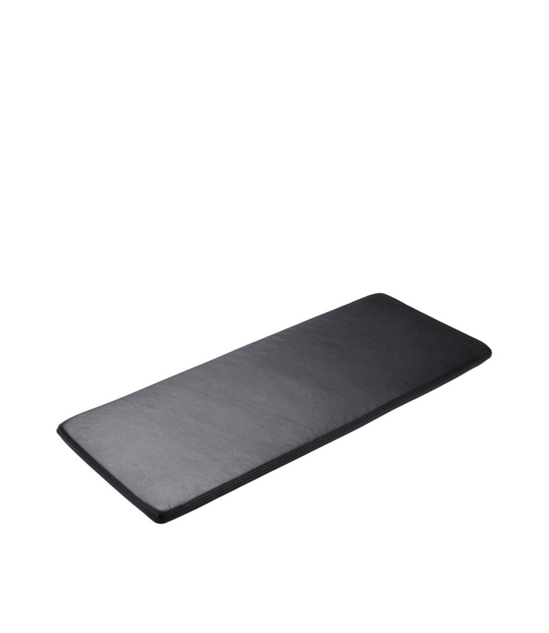 FDB Møbler R6 - Seat cushionLargeLeatherBlack by Diana Mot & Isabella Bergstrøm