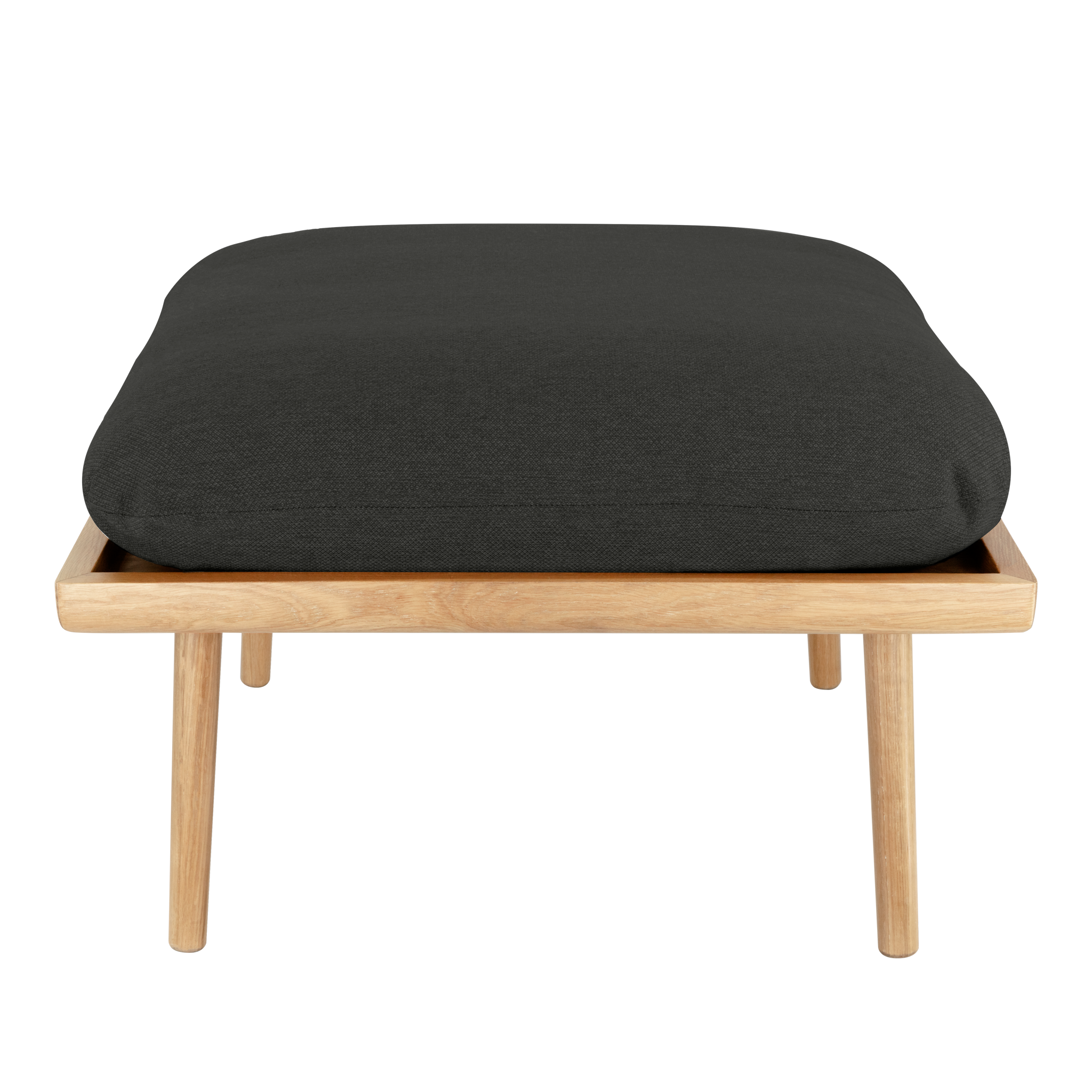 UMAGE Lounge Around Shuffle Ottoman, Oak - Shadow