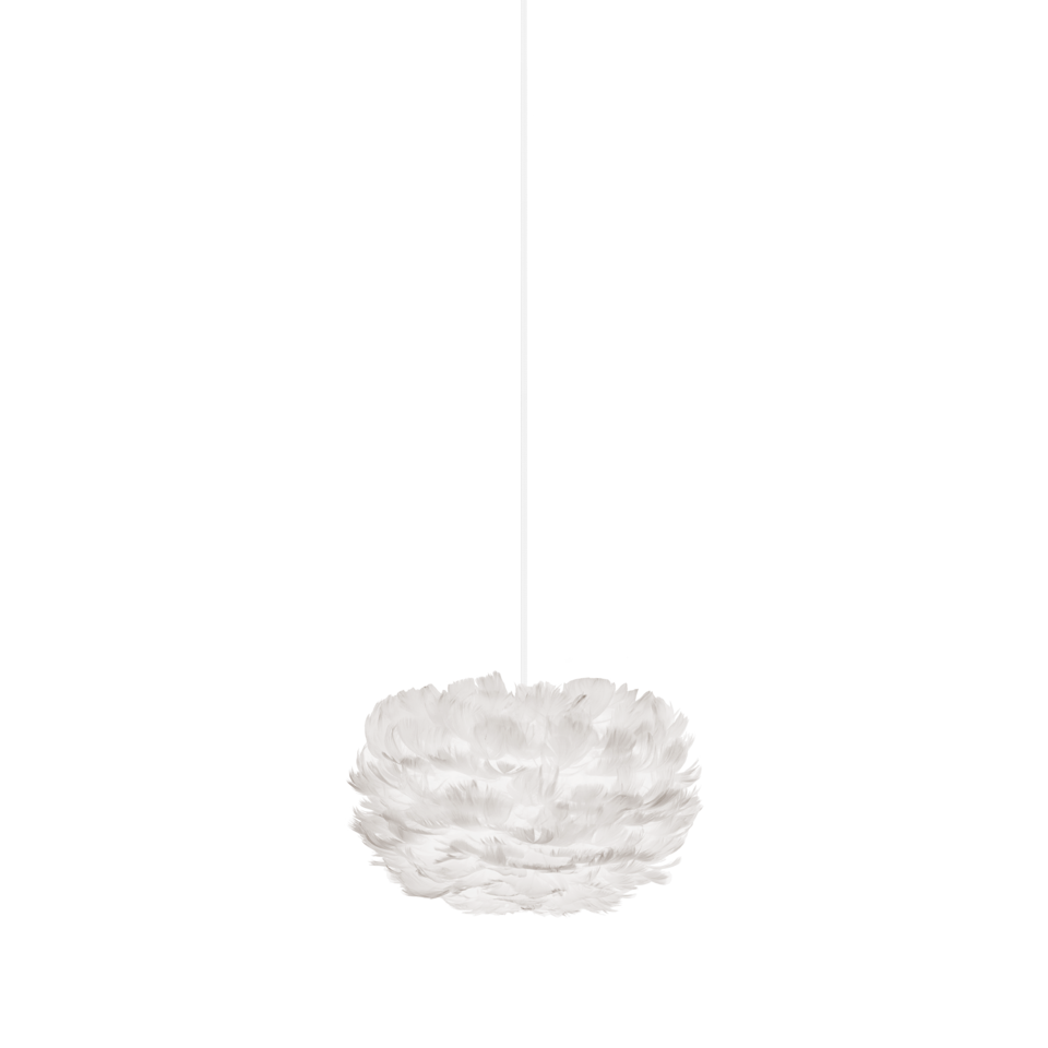 UMAGE Eos Plug-In Pendant, White - Micro with White Cord