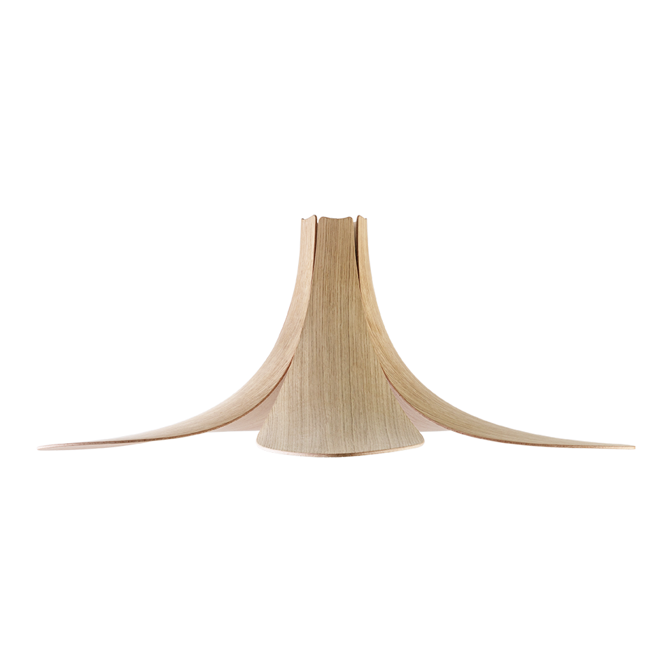 UMAGE Jazz Plug-In Pendant - Oak with White Cord