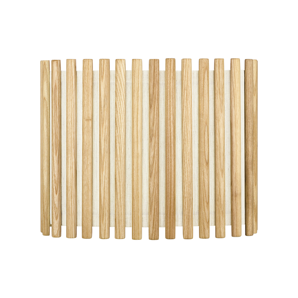 UMAGE Komorebi Lampshade, Rectangular - Oak, Medium