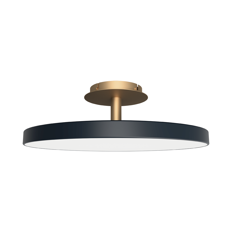 UMAGE Asteria Up Ceiling Lamp - Anthracite Grey, Large