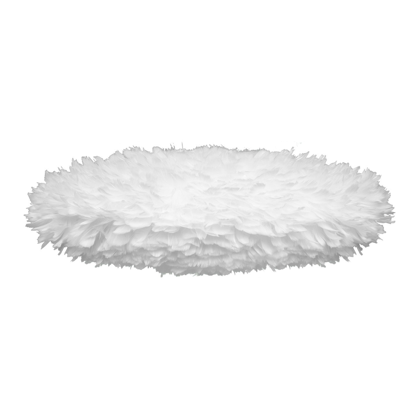 UMAGE Eos Esther Hardwired Pendant, Medium Lampshade - White with White Cord