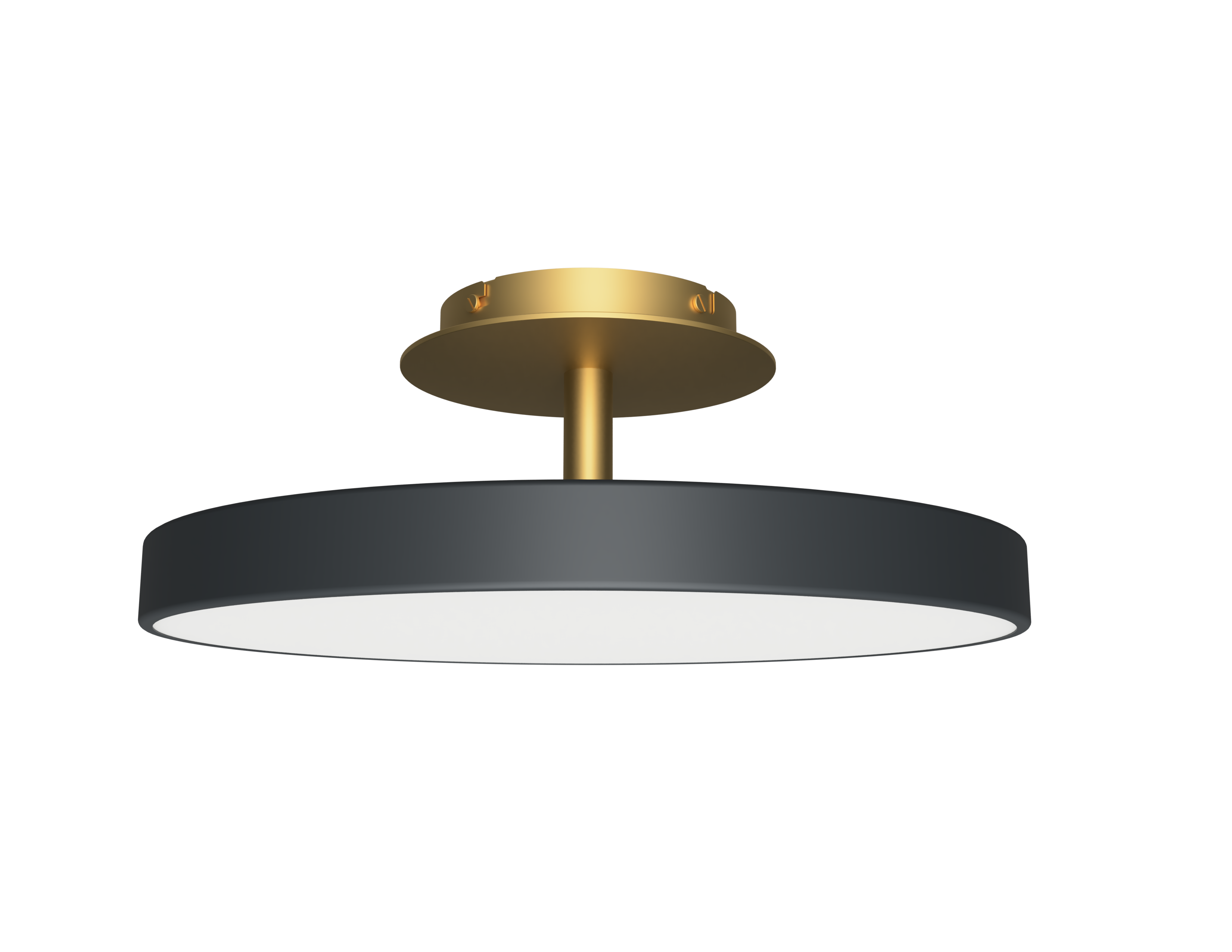 UMAGE Asteria Up Ceiling Lamp - Anthracite Grey, Medium