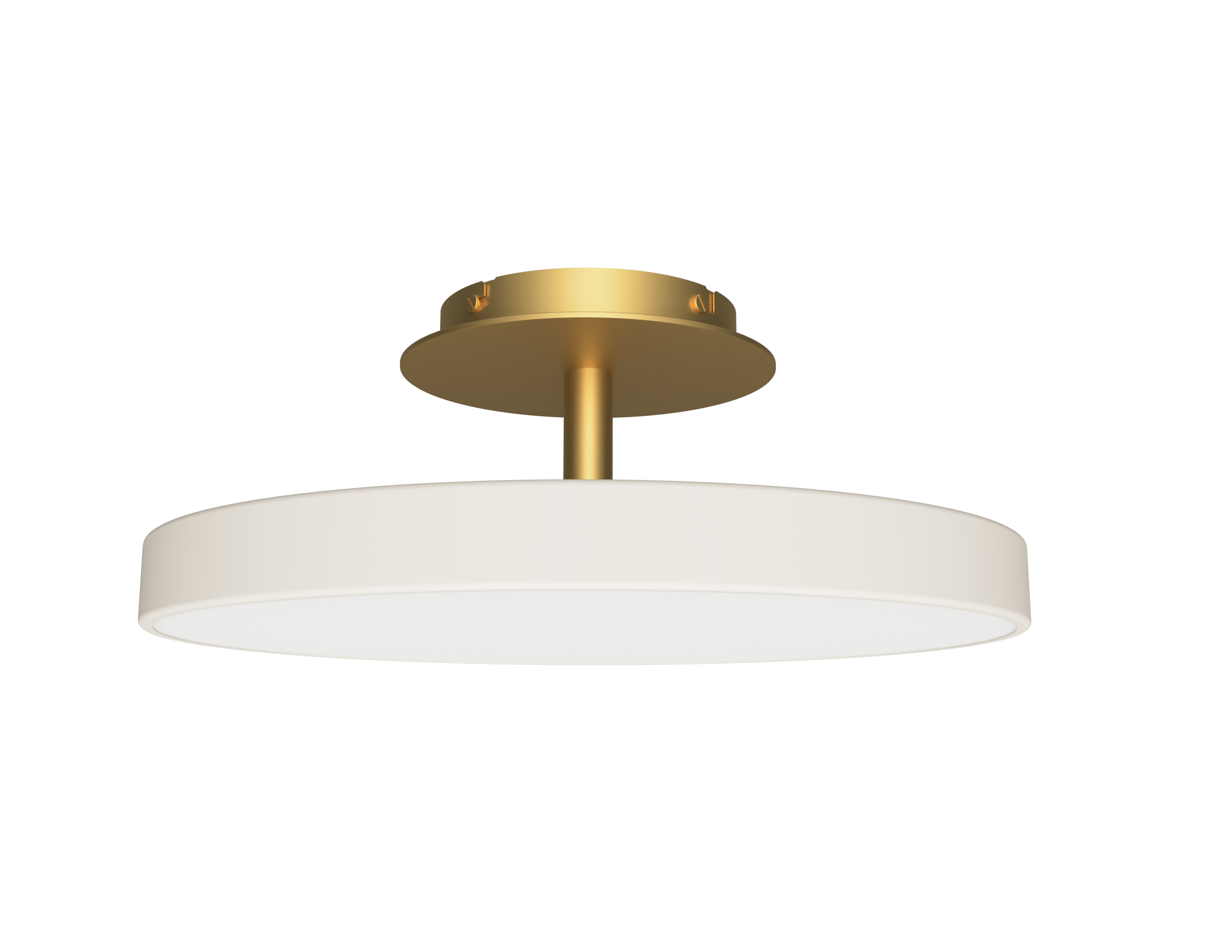 UMAGE Asteria Up Ceiling Lamp - Pearl White, Medium