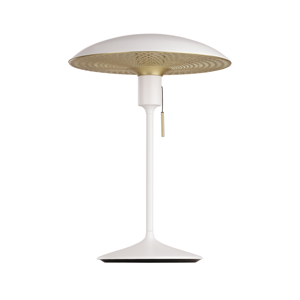 UMAGE Manta Ray Santé Table Lamp - White with White Base