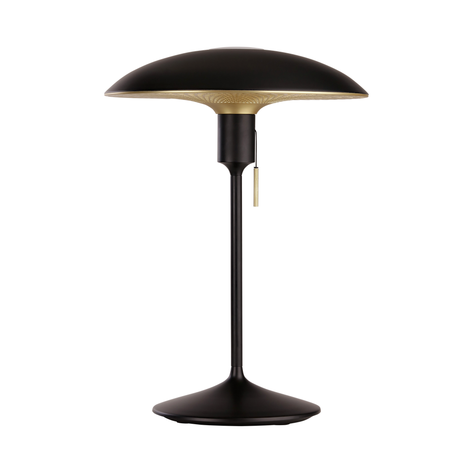 UMAGE Manta Ray Santé Table Lamp - Black with Black Base