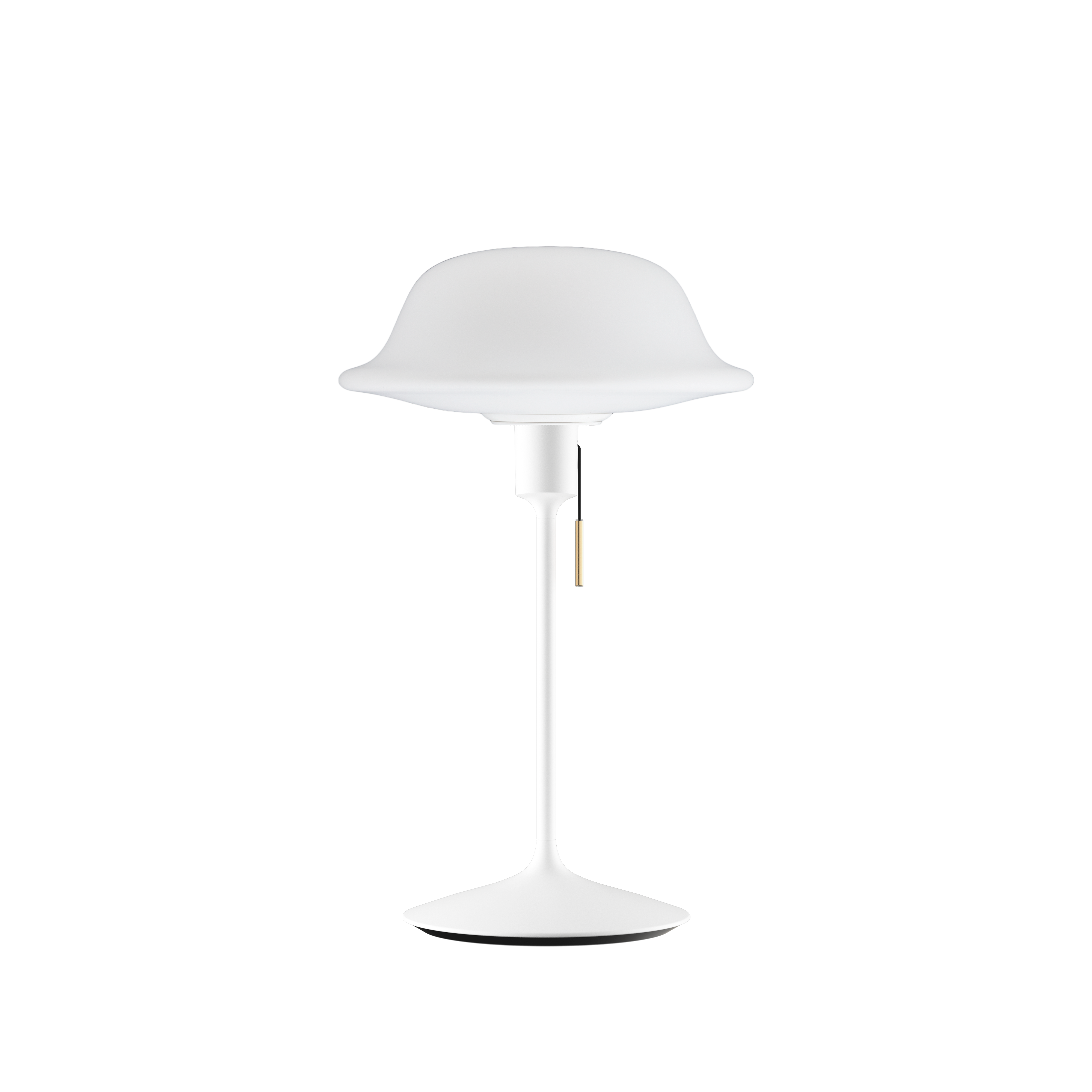 UMAGE Butler Santé Table Lamp, White - with White Base