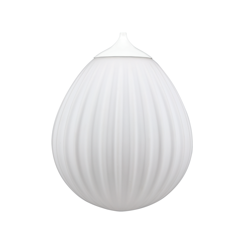 UMAGE Around The World Plug-In Pendant, Medium Lampshade - White/White