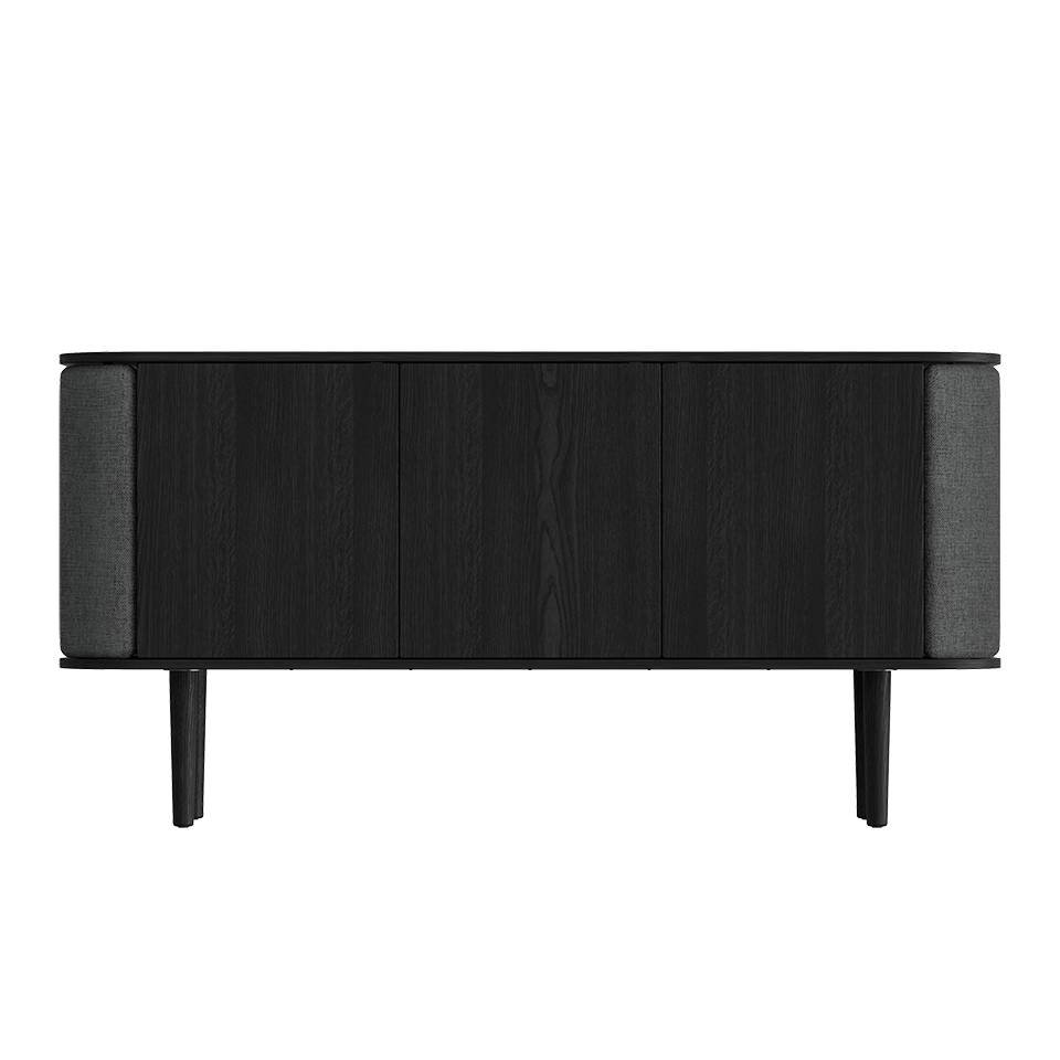 UMAGE Treasures Cabinet 3 Doors, Black Oak - Shadow