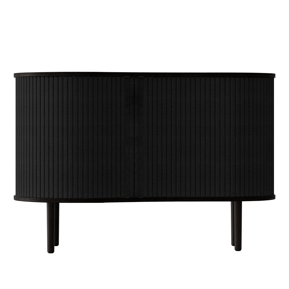 UMAGE Audacious Cabinet, Black Oak - Charcoal