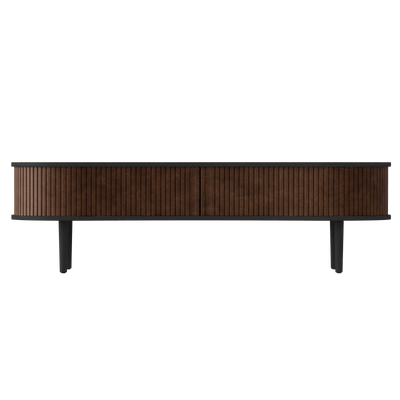UMAGE Audacious TV bench, Black Oak