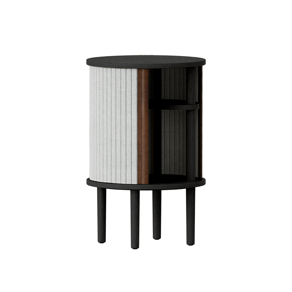 UMAGE Audacious Side Table, Black Oak - Sterling