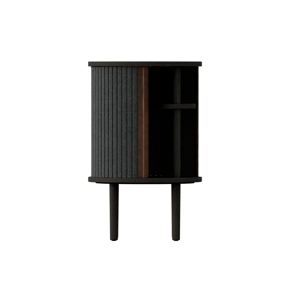 UMAGE Audacious Side Table, Black Oak - Shadow