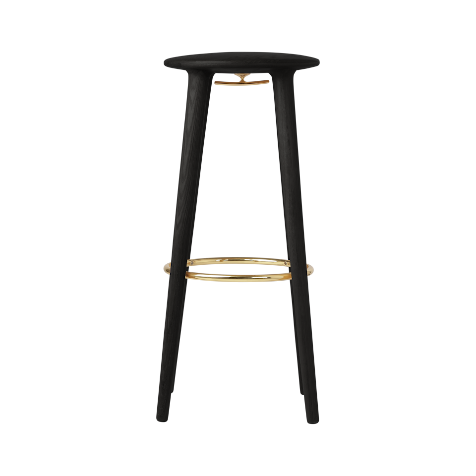 UMAGE The Socialite Bar Stool - Black Oak