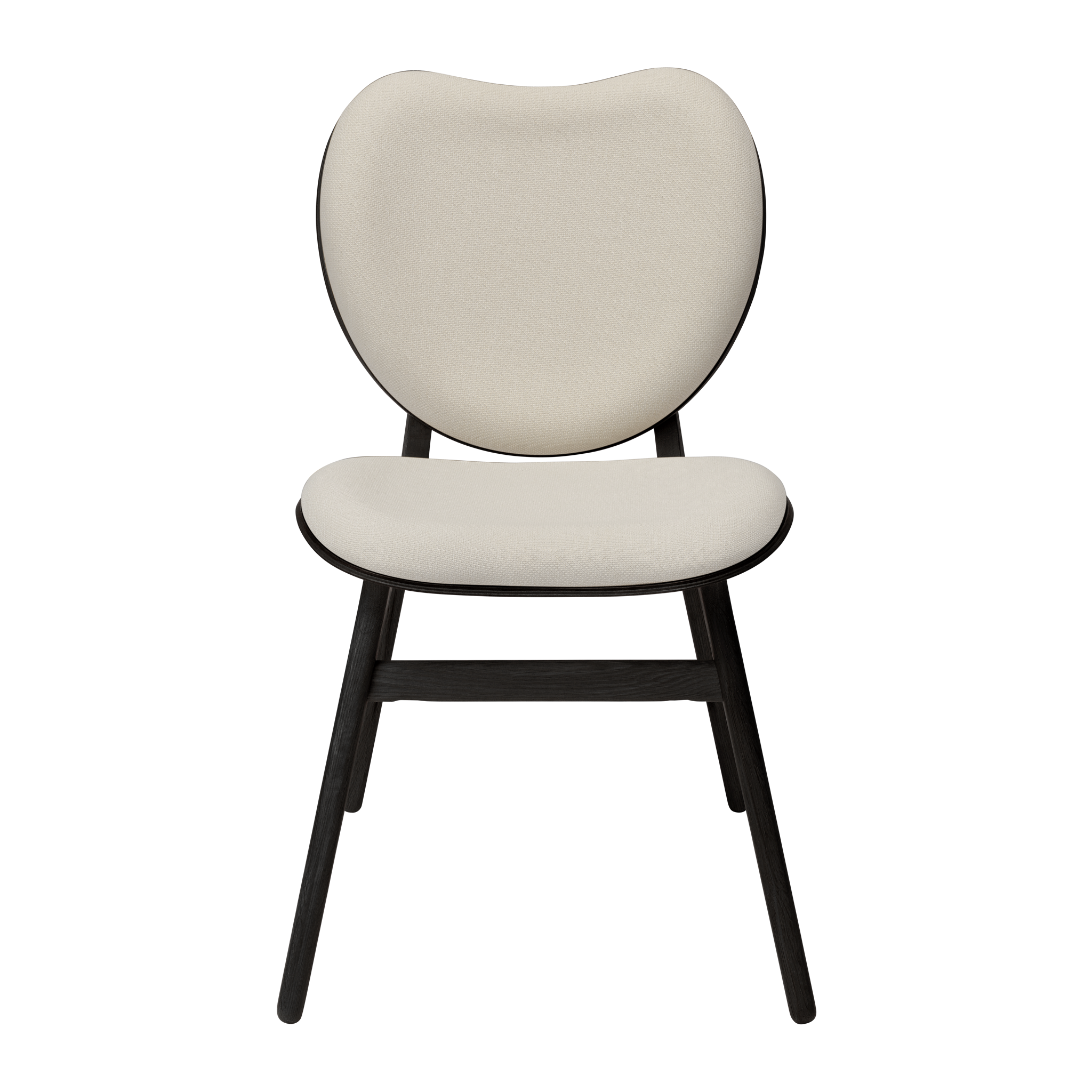 UMAGE A Conversation Piece Dining Chair, Black Oak - White Sands