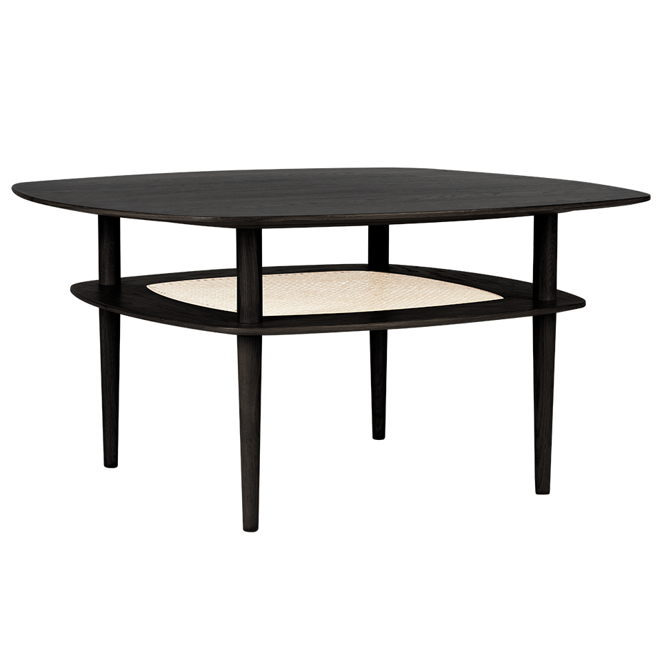 UMAGE Together Smooth Square Coffee Table - Black Oak