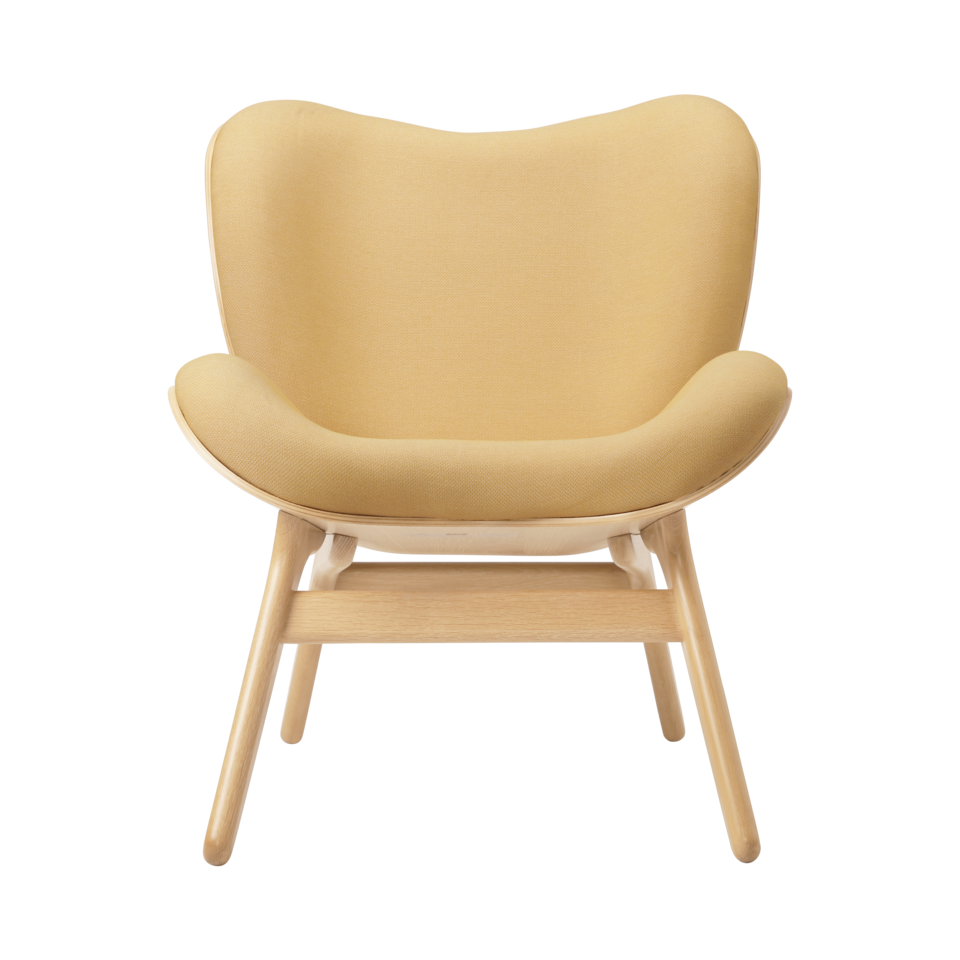 UMAGE A Conversation Piece Lounge Chair, Low, Oak - Summer Shine
