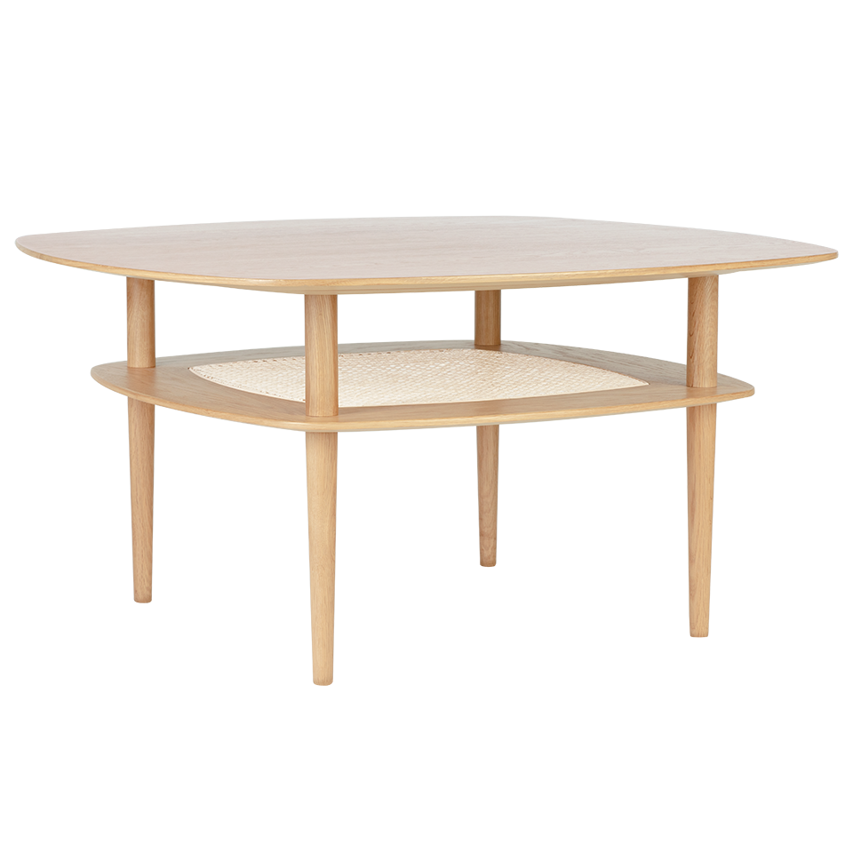 UMAGE Together Smooth Square Coffee Table - Oak