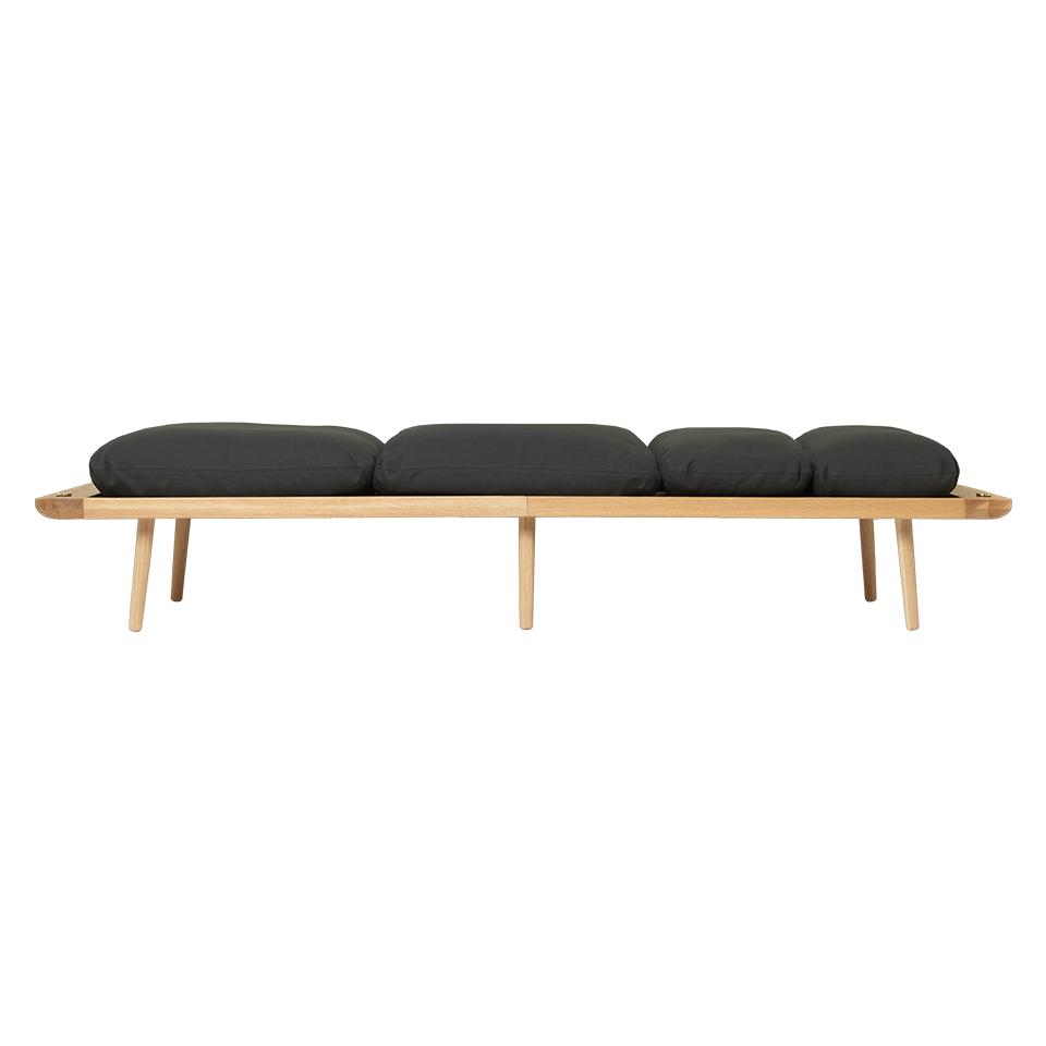 UMAGE Lounge Around Daybed, Horizons, Oak - Shadow