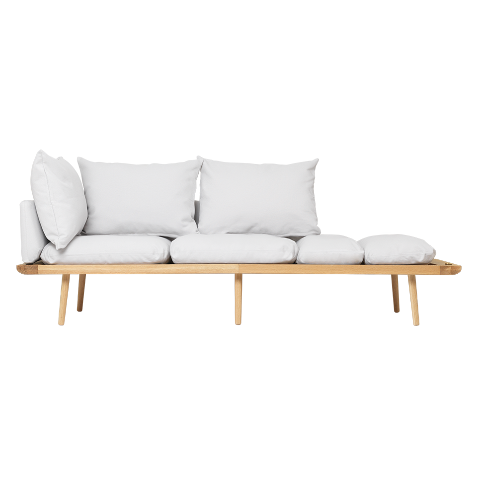 UMAGE Lounge Around 3 Seater, Horizons, Oak - Sterling