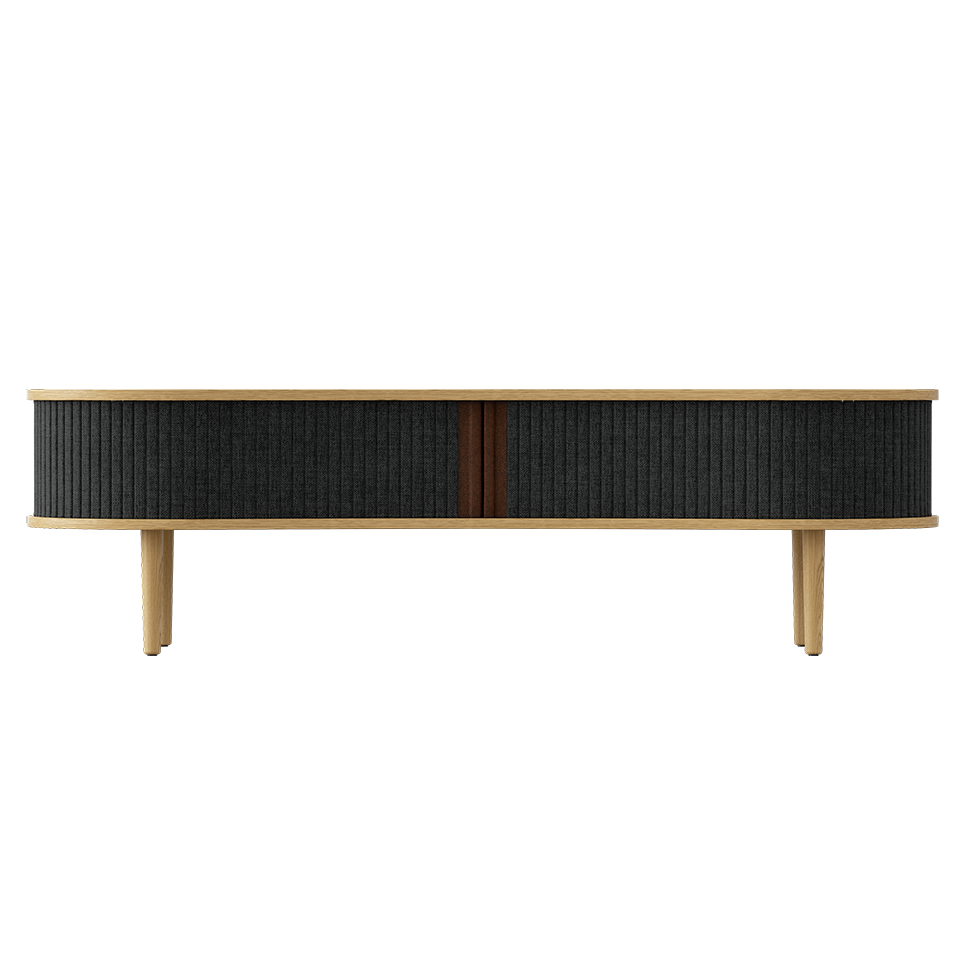 UMAGE Audacious TV bench, Oak - Shadow