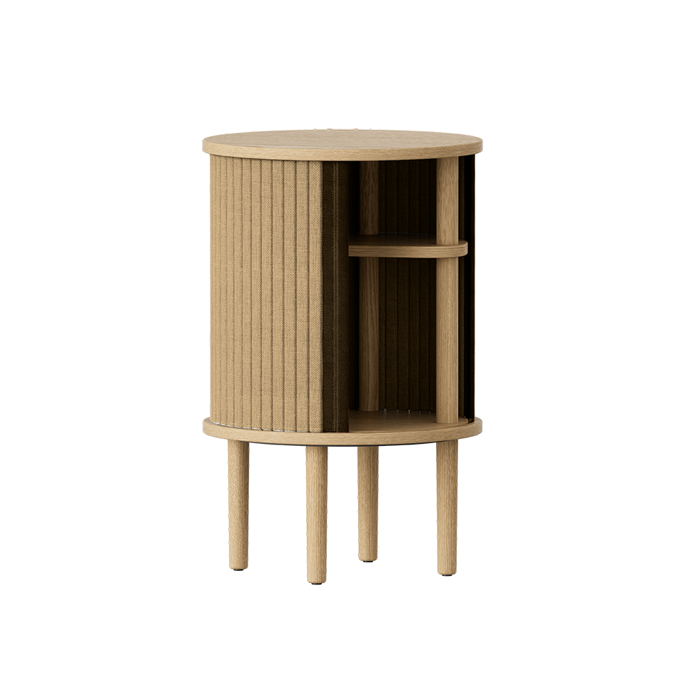 UMAGE Audacious Side Table, Oak - Sugar Brown