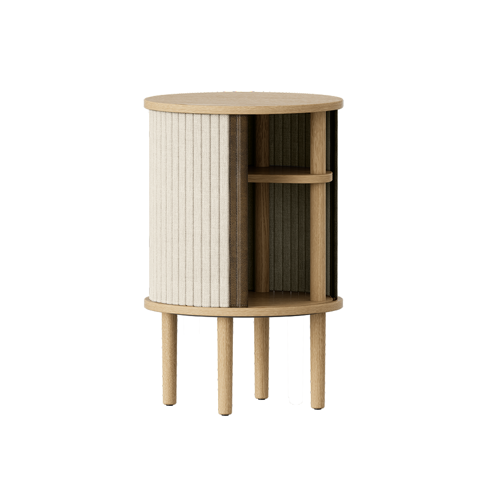 UMAGE Audacious Side Table, Oak - White Sands
