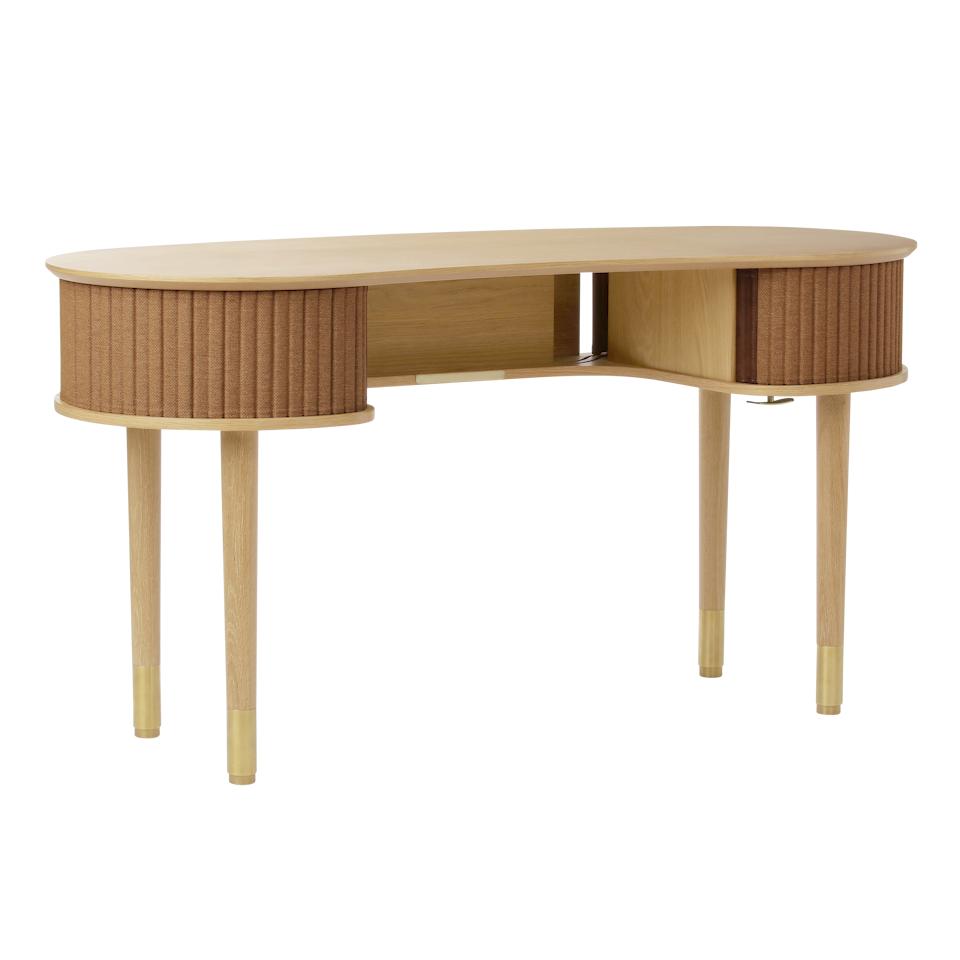 UMAGE Audacious Desk, Oak - Sugar brown