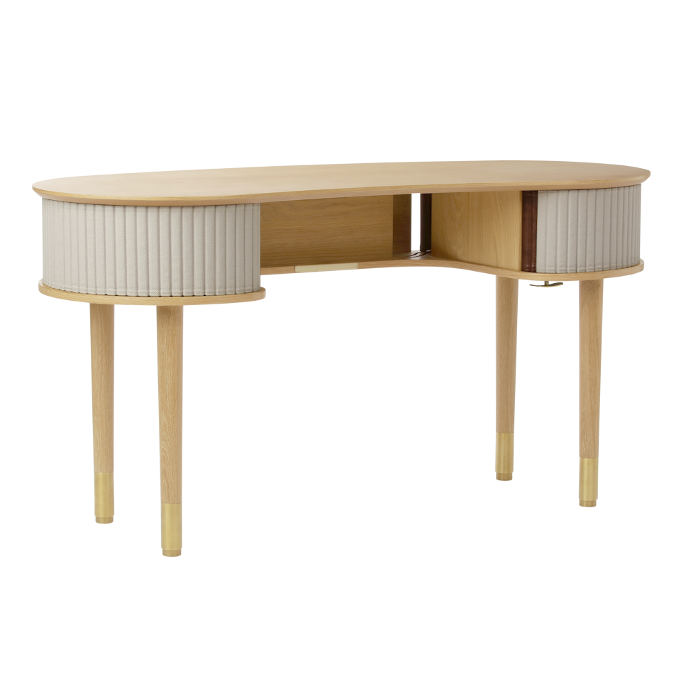 UMAGE Audacious Desk, Oak - White sands