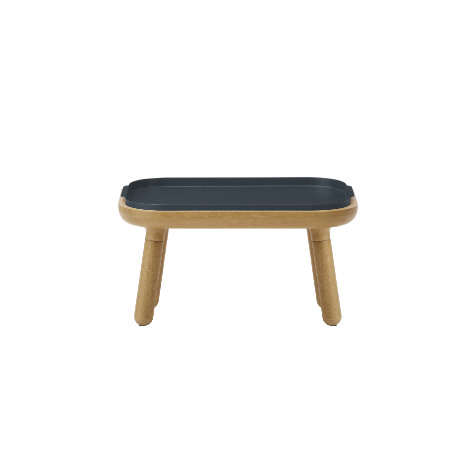 UMAGE Paff Table, Low - Anthracite Grey Tray Top