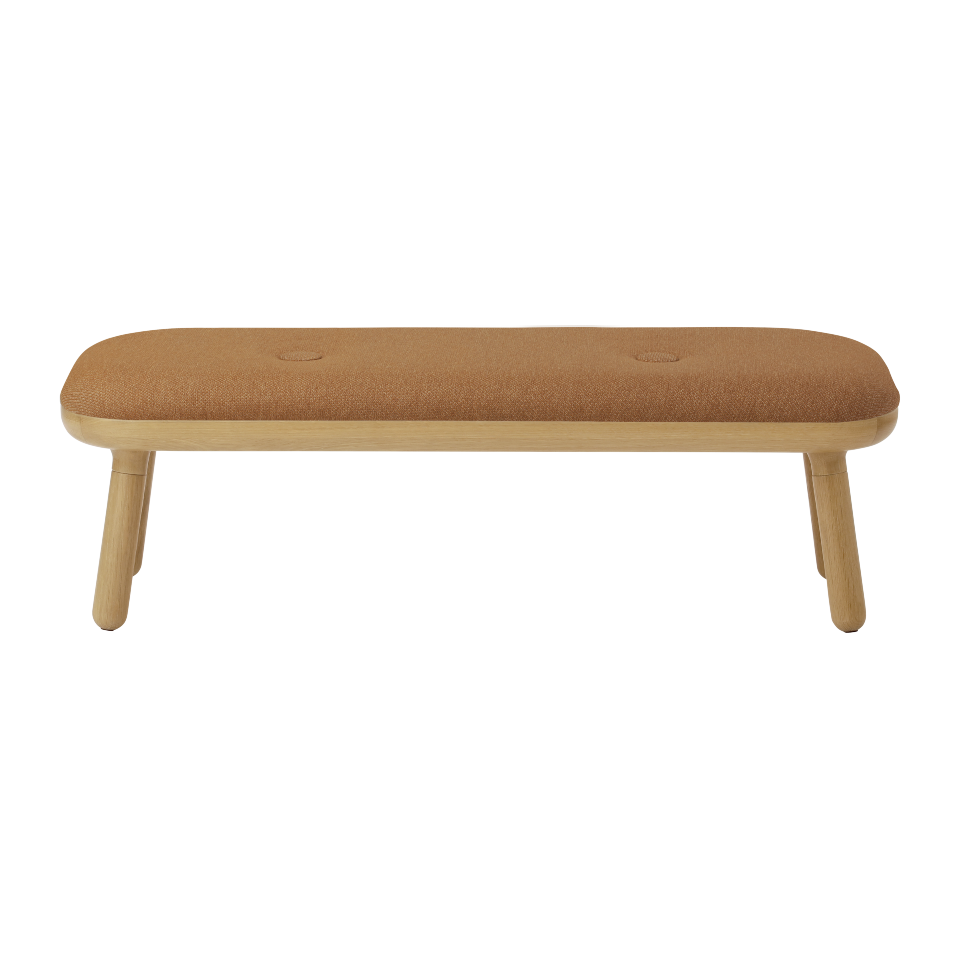 UMAGE Paff Bench, Low - Sugar Brown