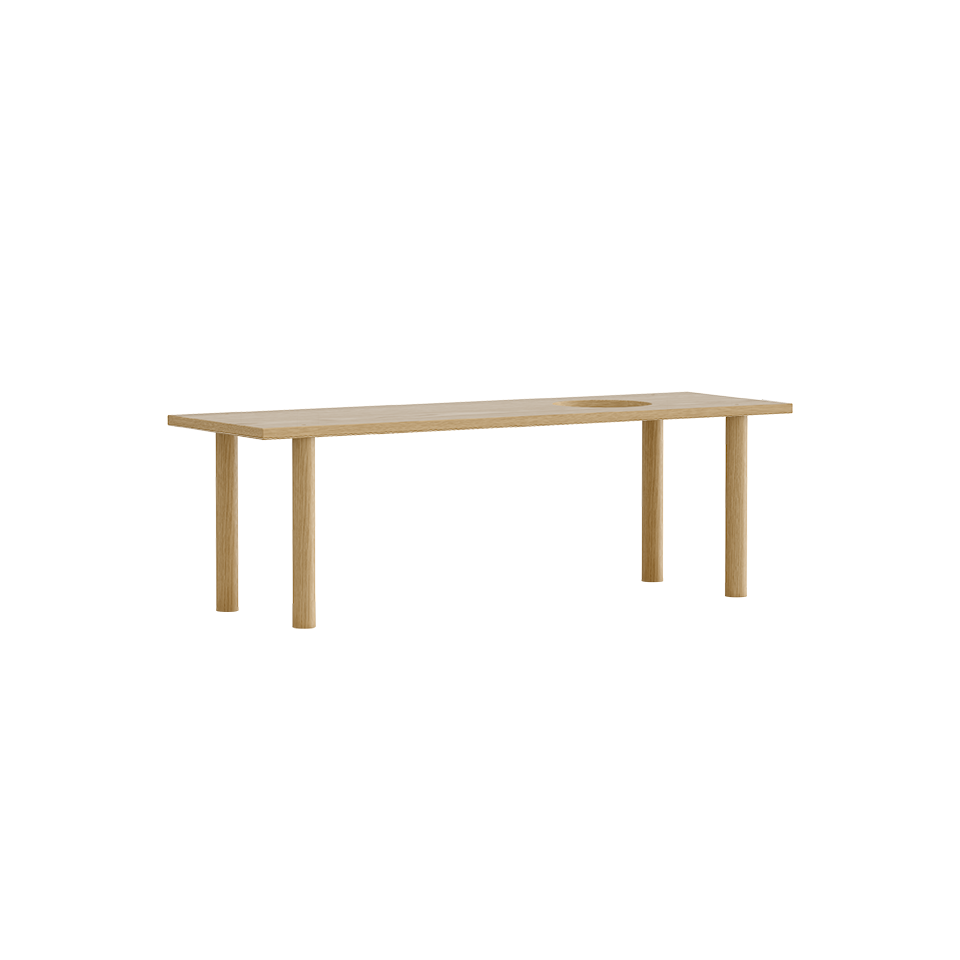 Stories Extra Shelf - Extra Shelf (with hole) / Oak