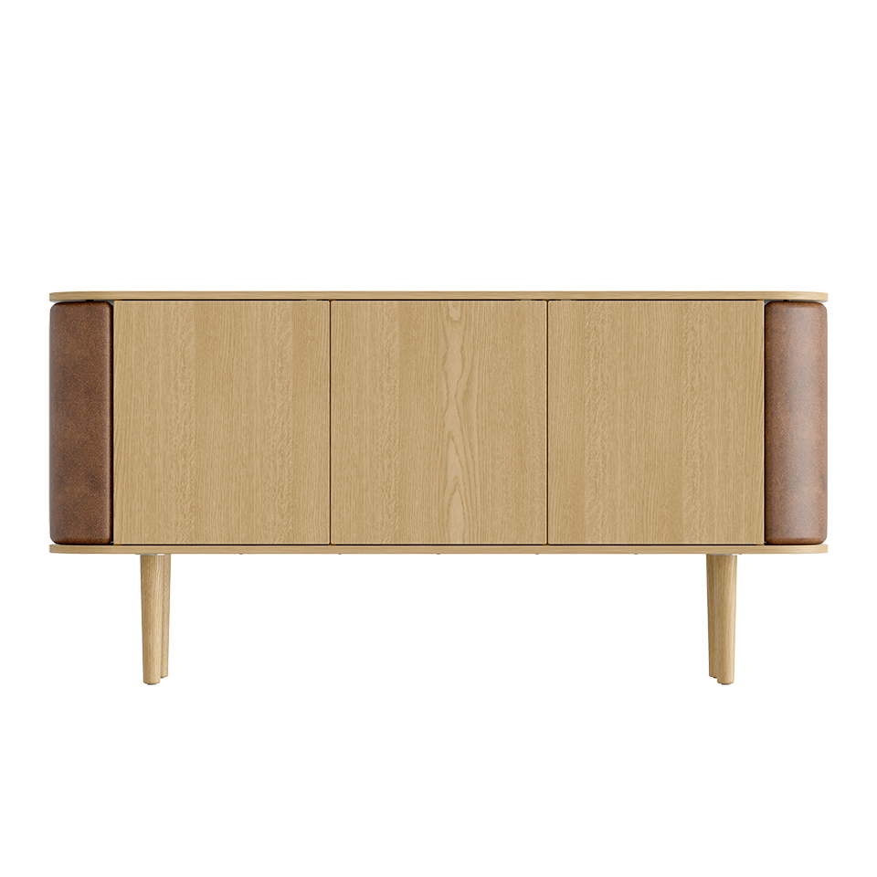 UMAGE Treasures Cabinet 3 Doors, Oak - Hazelnut