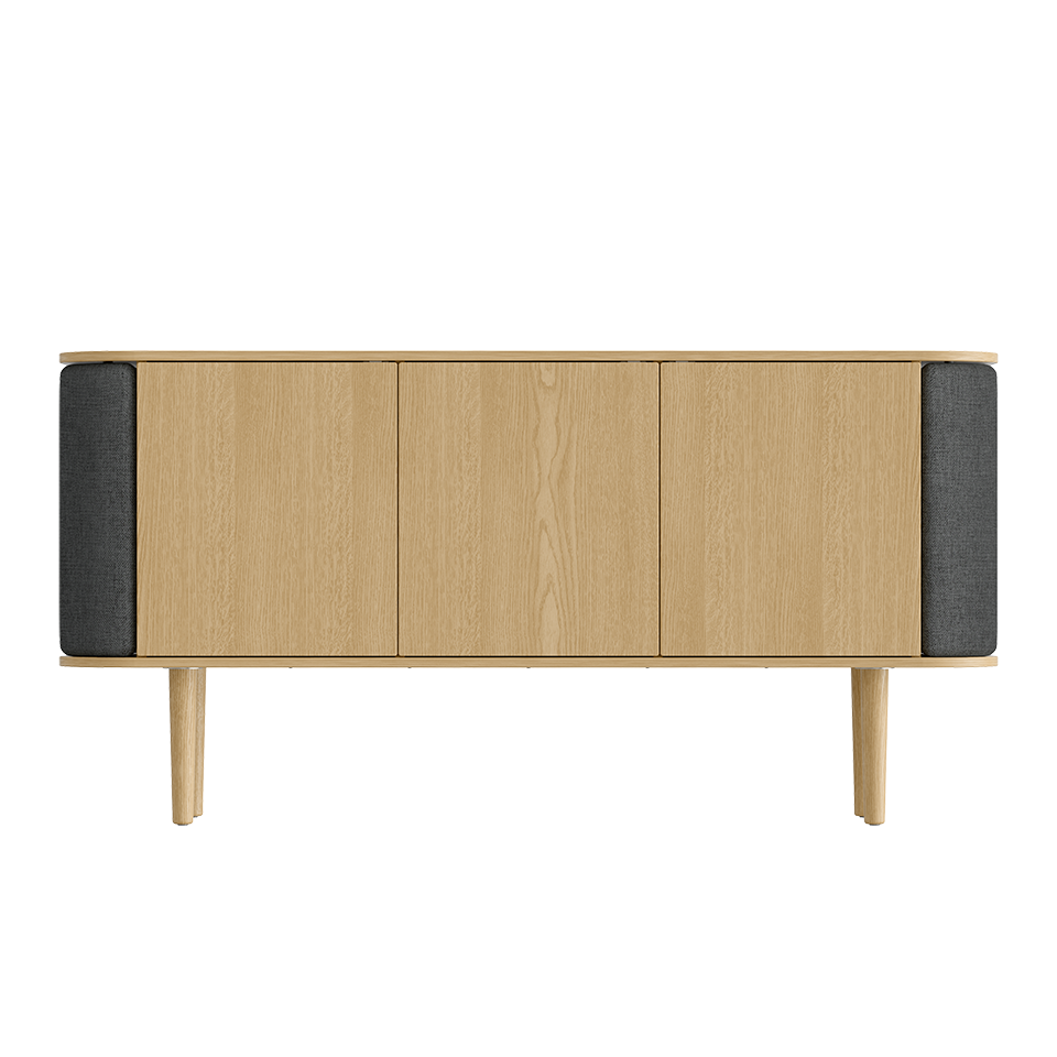 UMAGE Treasures Cabinet 3 Doors, Oak - Shadow