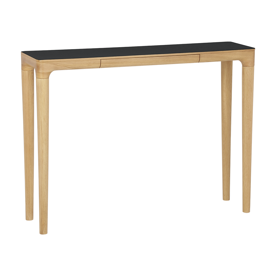 UMAGE Heart'n'Soul Console Table - Oak / Obsidian Black
