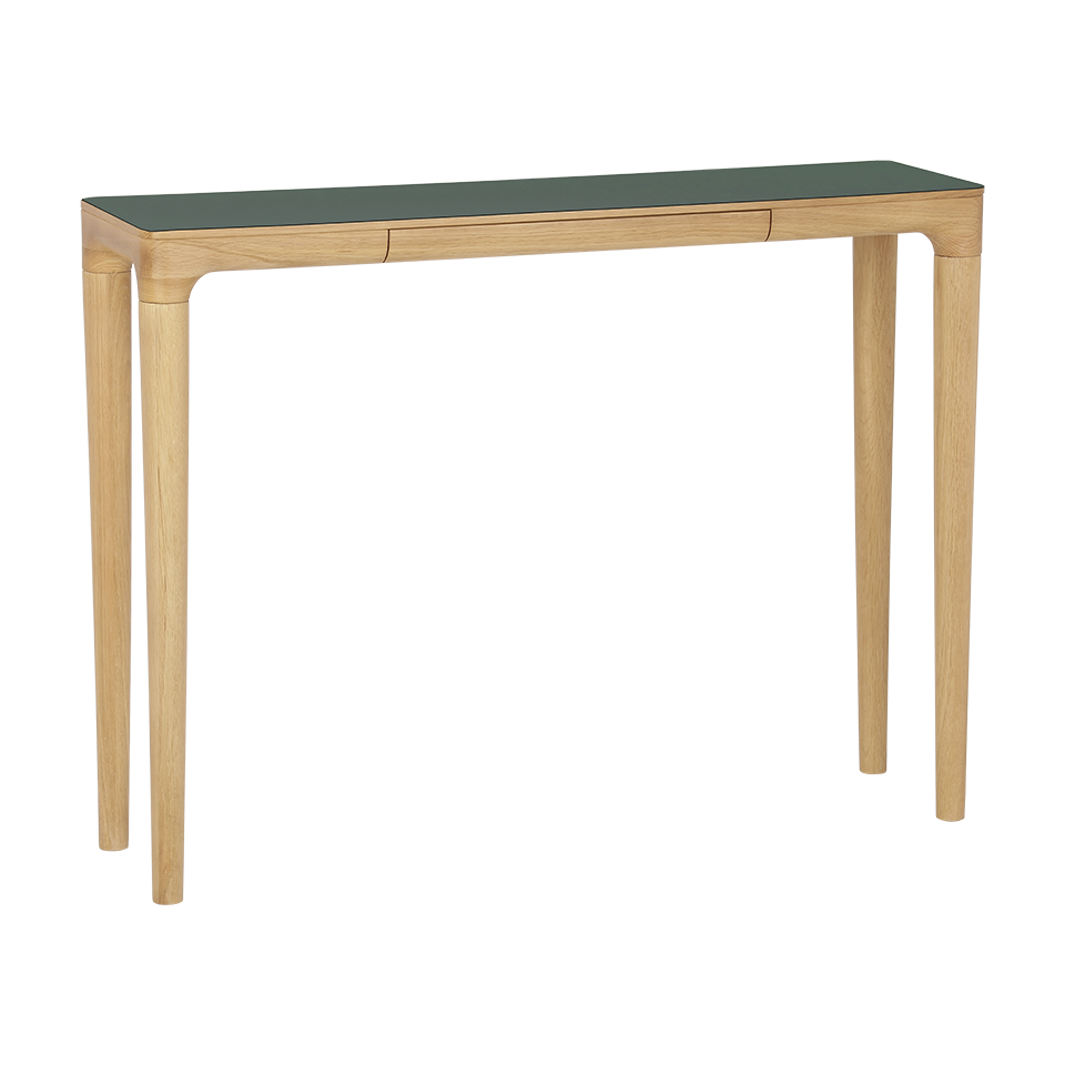 UMAGE Heart'n'Soul Console Table - Oak / Moss Green