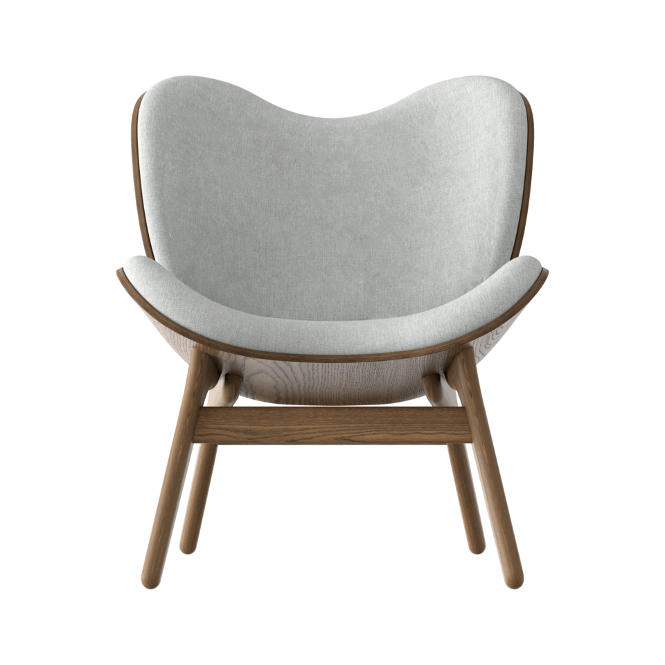 UMAGE A Conversation Piece Lounge Chair, Low, Dark Oak - Sterling