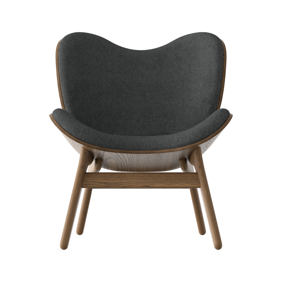 UMAGE A Conversation Piece Lounge Chair, Low, Dark Oak - Shadow