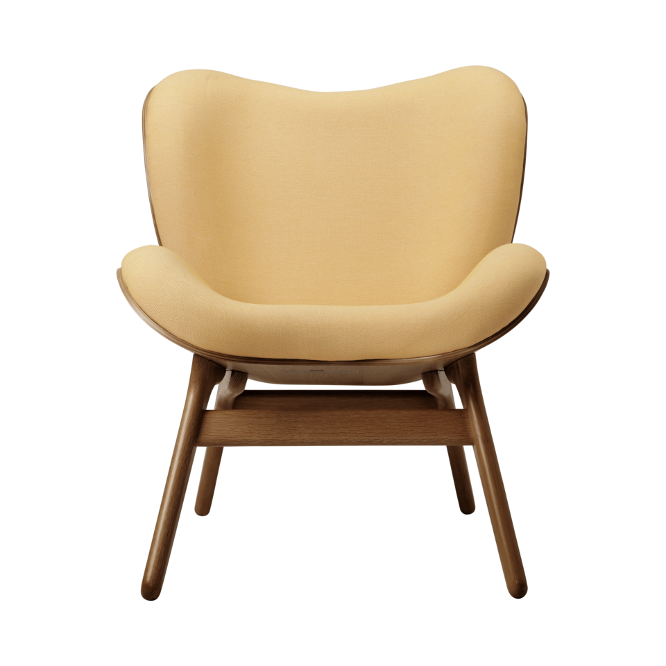 UMAGE A Conversation Piece Lounge Chair, Low, Dark Oak - Summer Shine