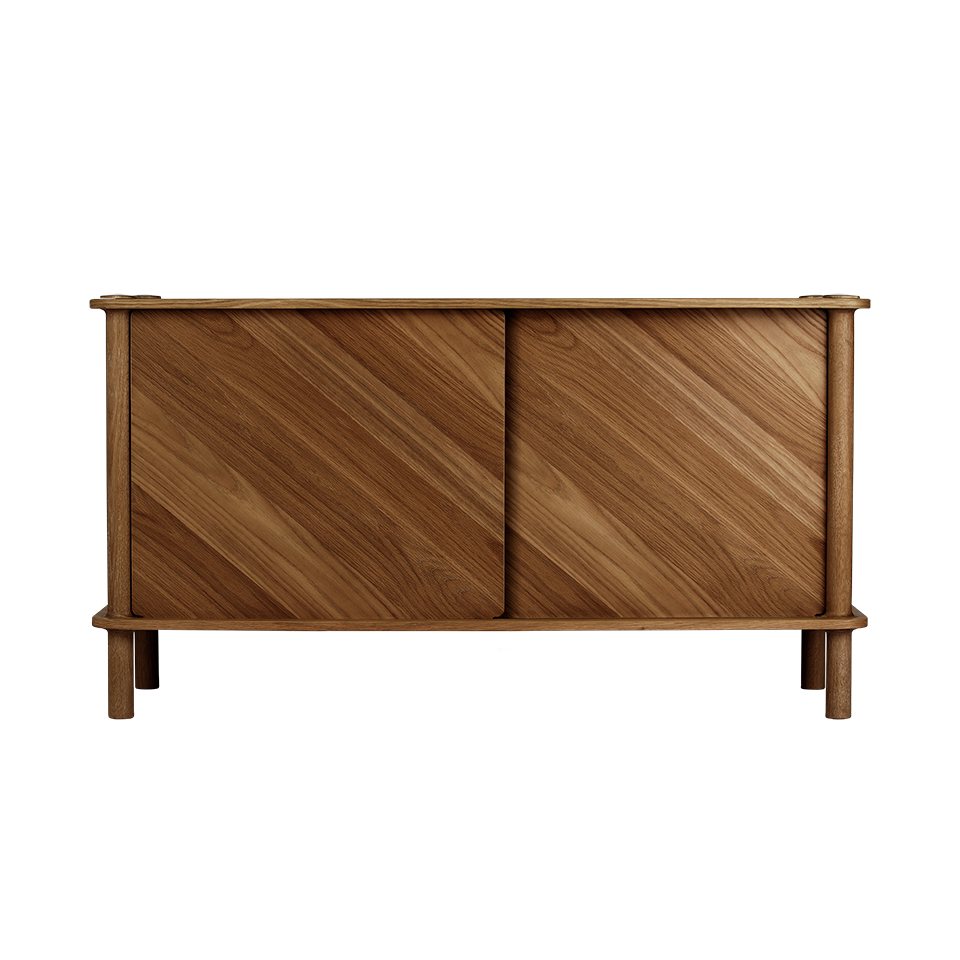UMAGE Italic Sideboard, Wood - Dark Oak