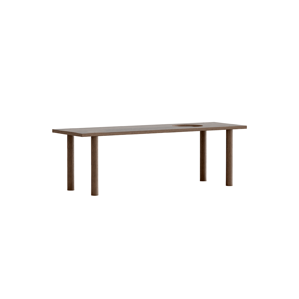 Stories Extra Shelf - Extra Shelf (with hole) / Dark Oak