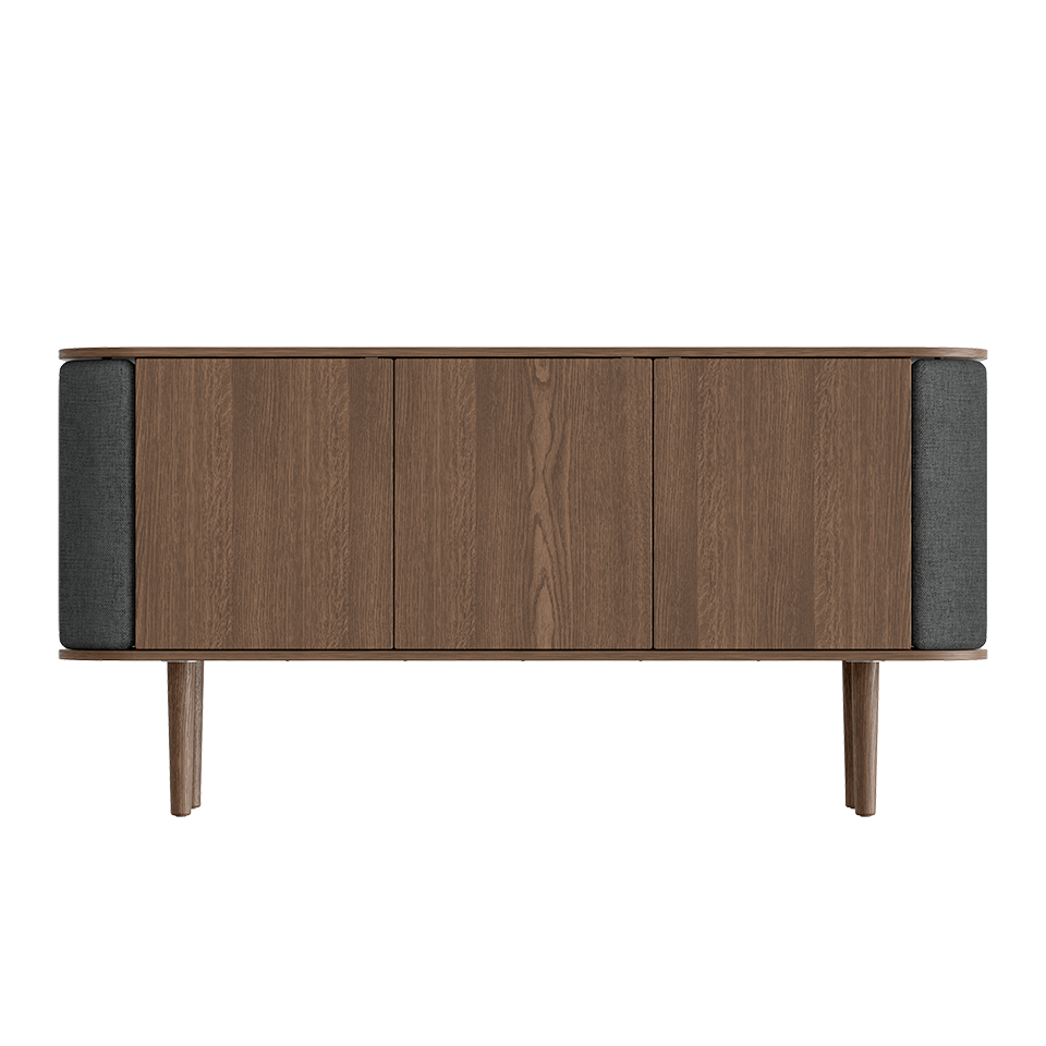 UMAGE Treasures Cabinet 3 Doors, Dark Oak - Shadow