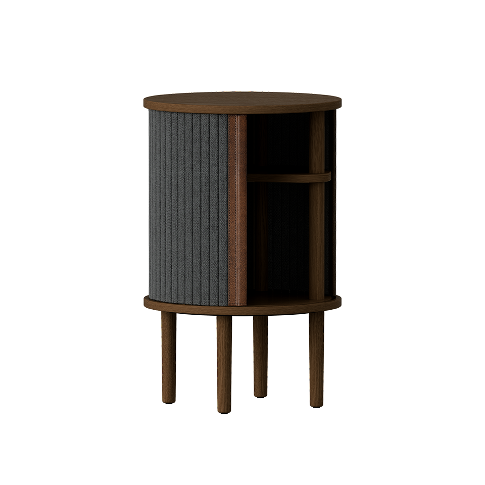 UMAGE Audacious Side Table, Dark Oak - Shadow