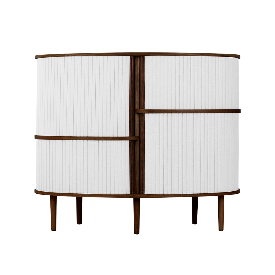 UMAGE Audacious Highboard, Dark Oak - Sterling