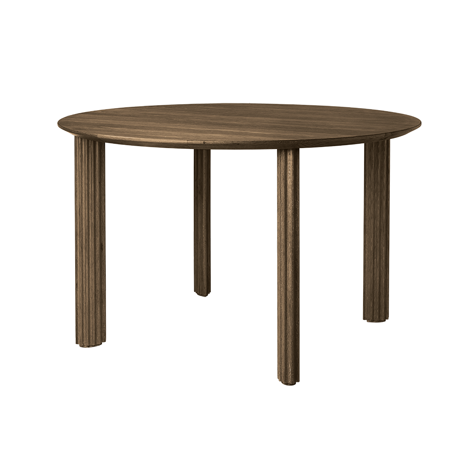 UMAGE Comfort Circle Dining Table - Dark Oak
