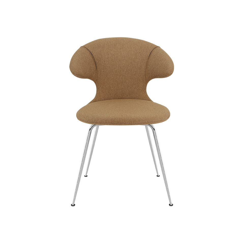 UMAGE Time Flies Chair, Horizons, Chrome Legs - Sugar Brown