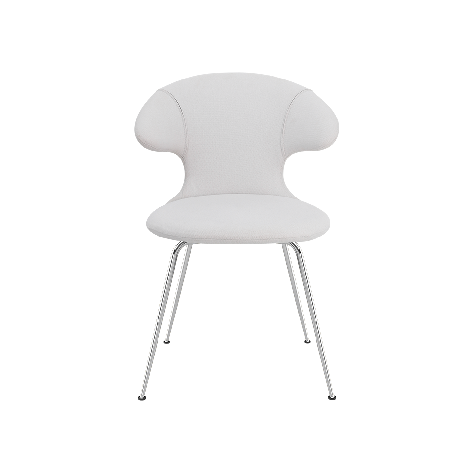 UMAGE Time Flies Chair, Horizons, Chrome Legs - Sterling