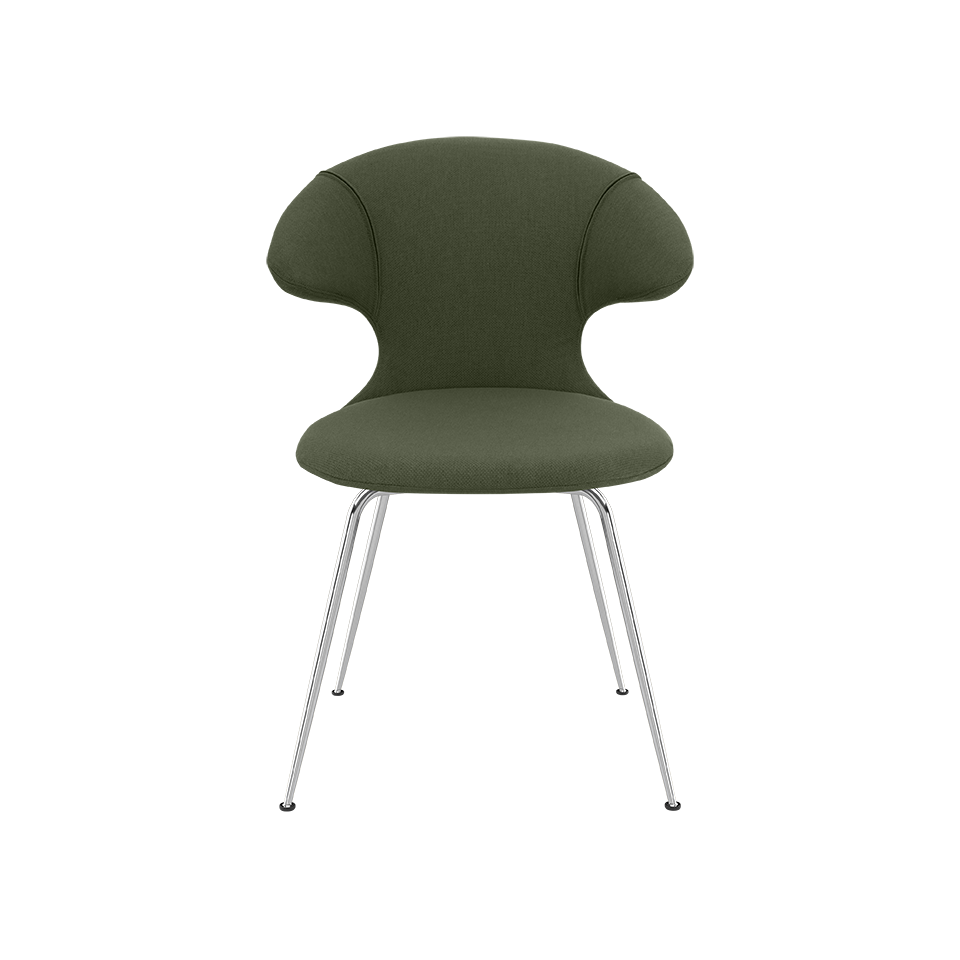 UMAGE Time Flies Chair, Horizons, Chrome Legs - Racing Green